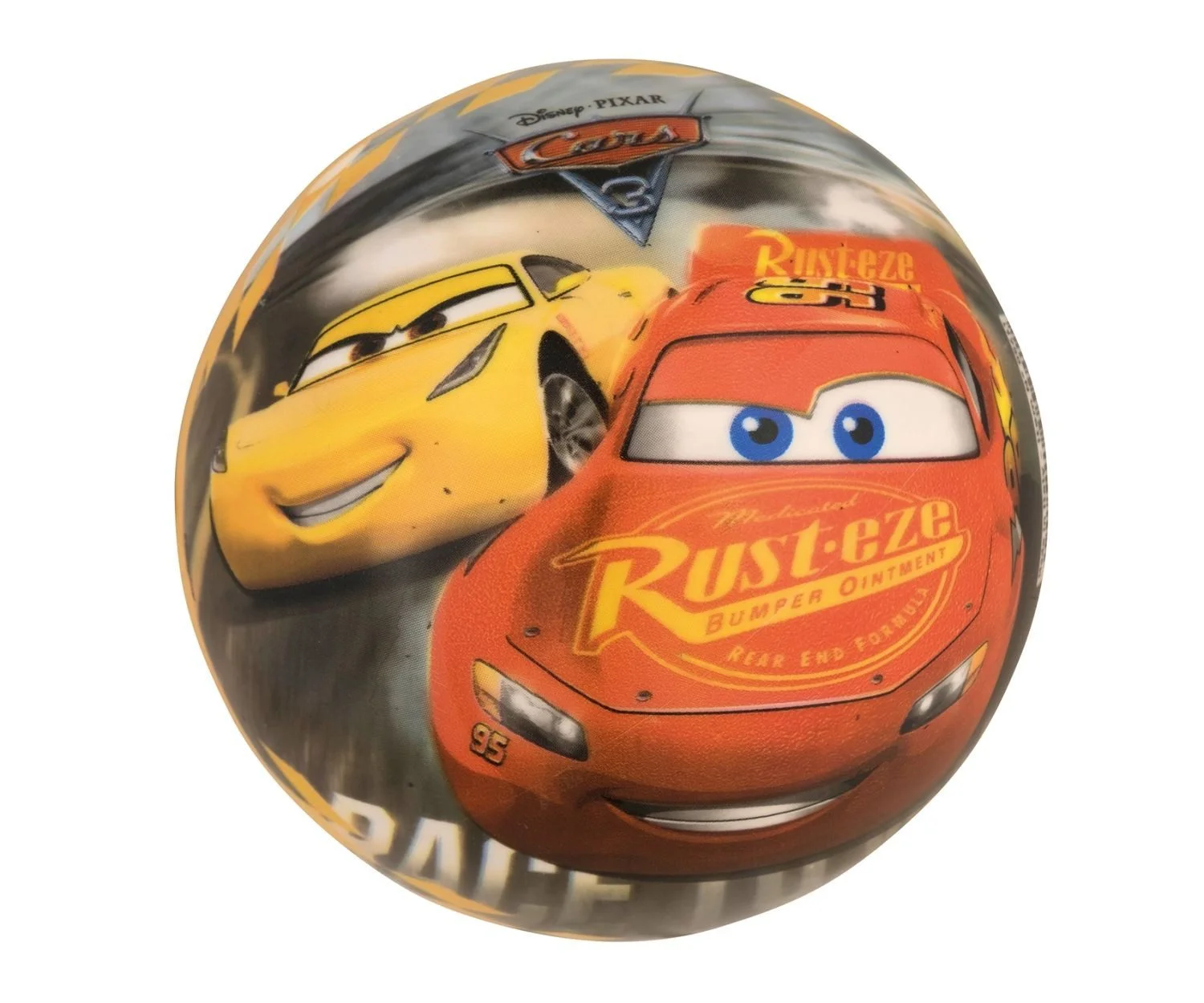 HAPPY PEOPLE Spielball – Disney Cars, Kunststoff